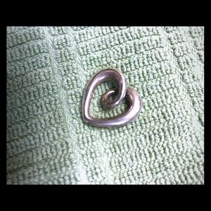 James Avery Silver Heart Charm